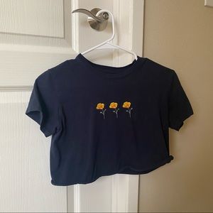 Cropped tee from Brandy Melville